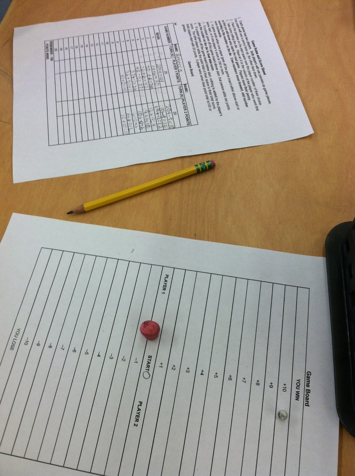 Positive And Negative Number Game Teaching In Room 6 Positive And Negative Number Game Teaching In Room 6