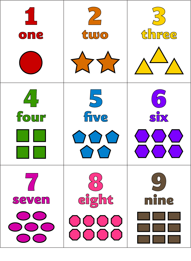 Pre K Number Worksheets