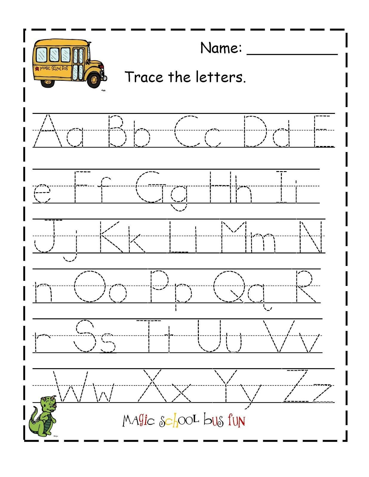 Preschool Number Tracing Worksheets Free Printable 