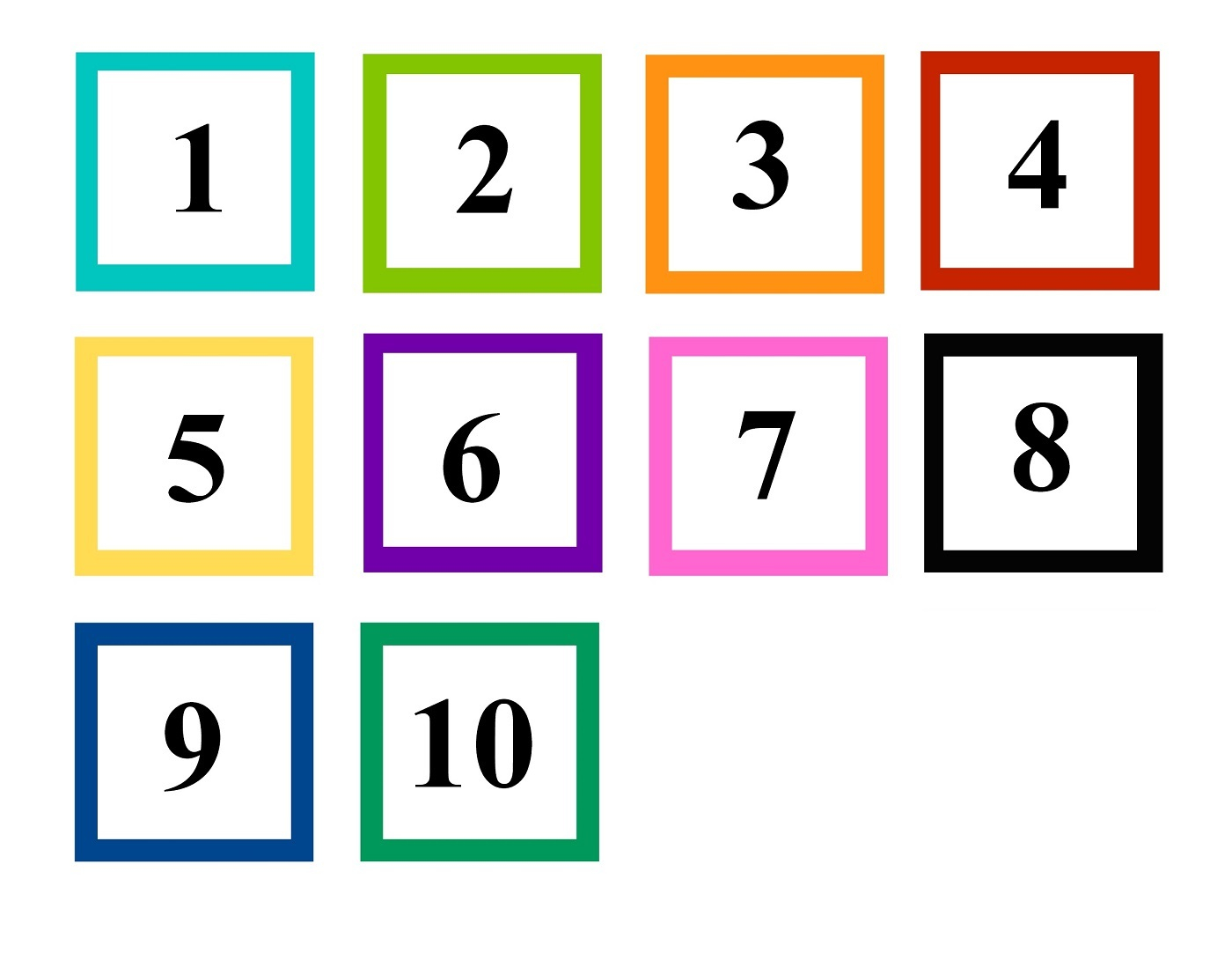 Preschool Numbers 1 10 Practice 101 Printable Preschool Numbers 1 10 Practice 101 Printable