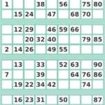 Printable 1 90 UK Bingo Card Generator Bingo Card