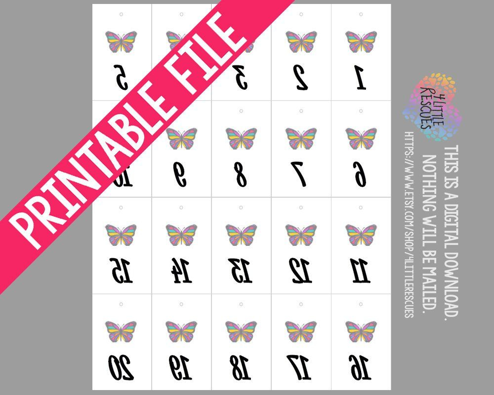 Printable LLR Butterfly Facebook Live Sale Reverse 