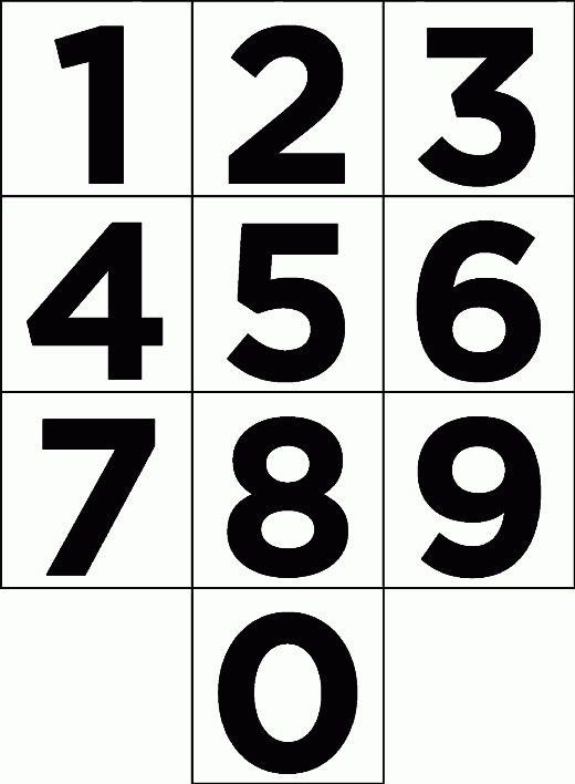 Printable Number Cards 0 9 Printable Cards With Images Printable Number Cards 0 9 Printable Cards With Images