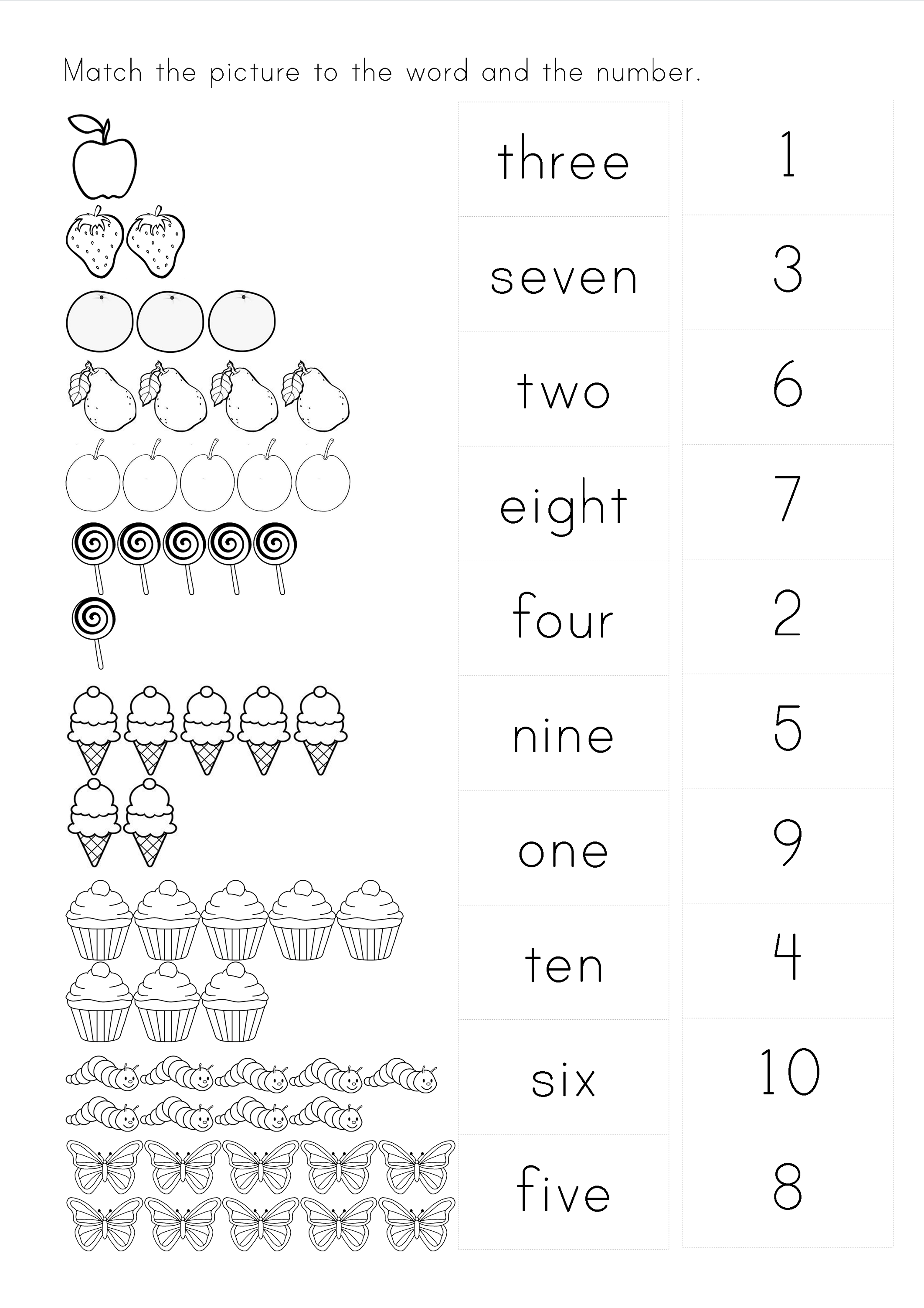 Printable Number Words Worksheets Activity Shelter Printable Number Words Worksheets Activity Shelter