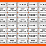 Printable Numbered Tickets Free Download Them Or Print