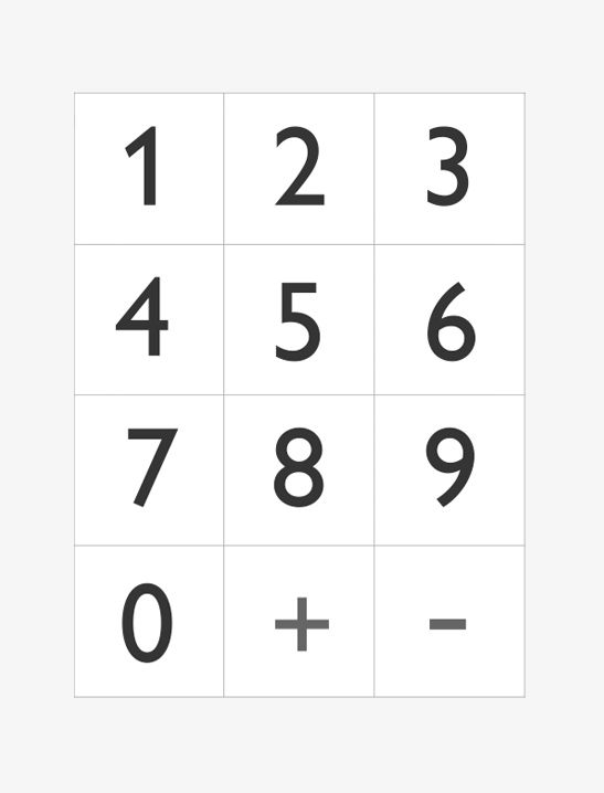 Printable Numbers Mr Printables Kartlar E itim