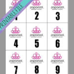 Printable Paparazzi Logo Forward AND Reverse Mirror Image