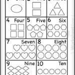 Printable Worksheet Numbers 1 10 Worksheet Bee