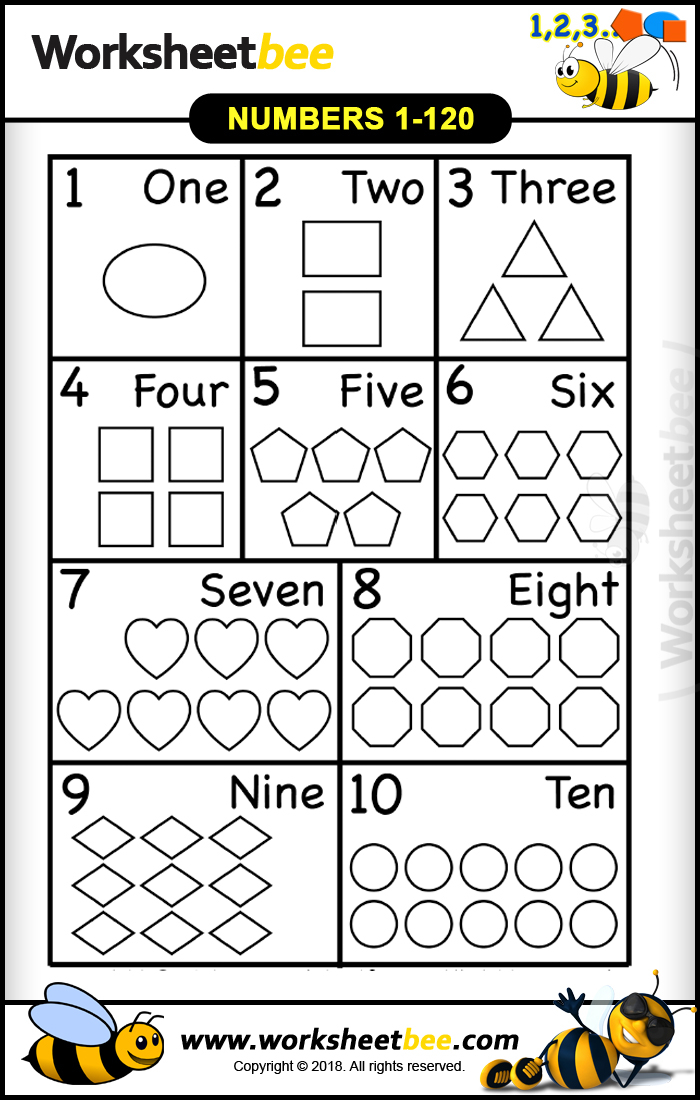 Printable Worksheet Numbers 1 10 Worksheet Bee Printable Worksheet Numbers 1 10 Worksheet Bee