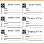 Raffle Ticket Templates Free Pdf Heavenlybells