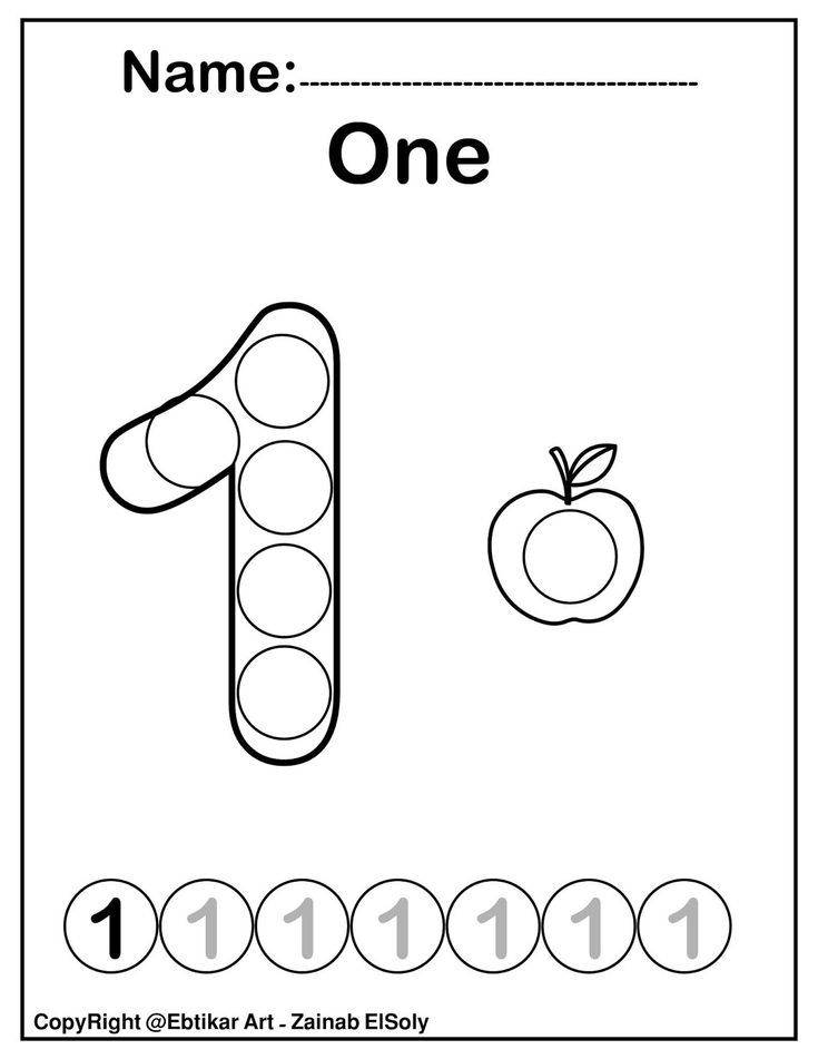 Set Of 123 Numbers Count Apples Dot Marker Activity Set Of 123 Numbers Count Apples Dot Marker Activity