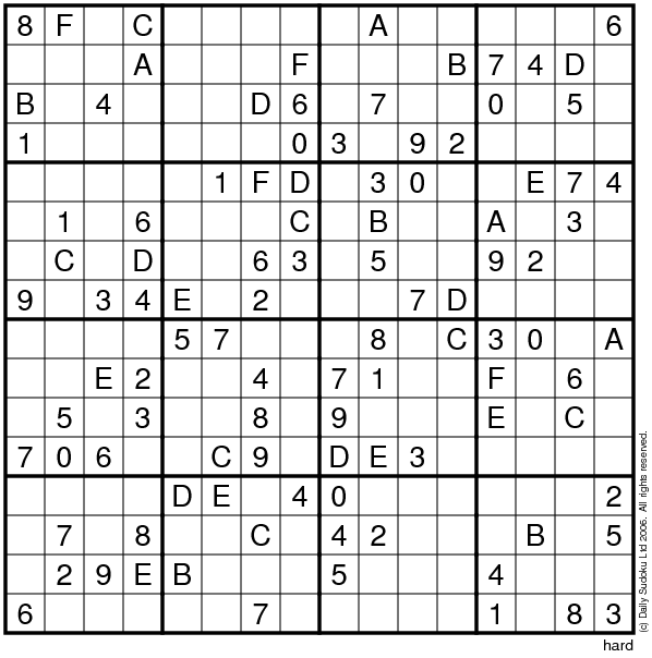 The Daily SuDoku The Daily SuDoku