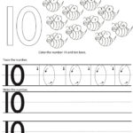 Tracing Numbers Learning Printable