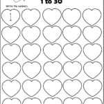 Valentine s Day Math Numbers 1 To 30 Made By Teachers