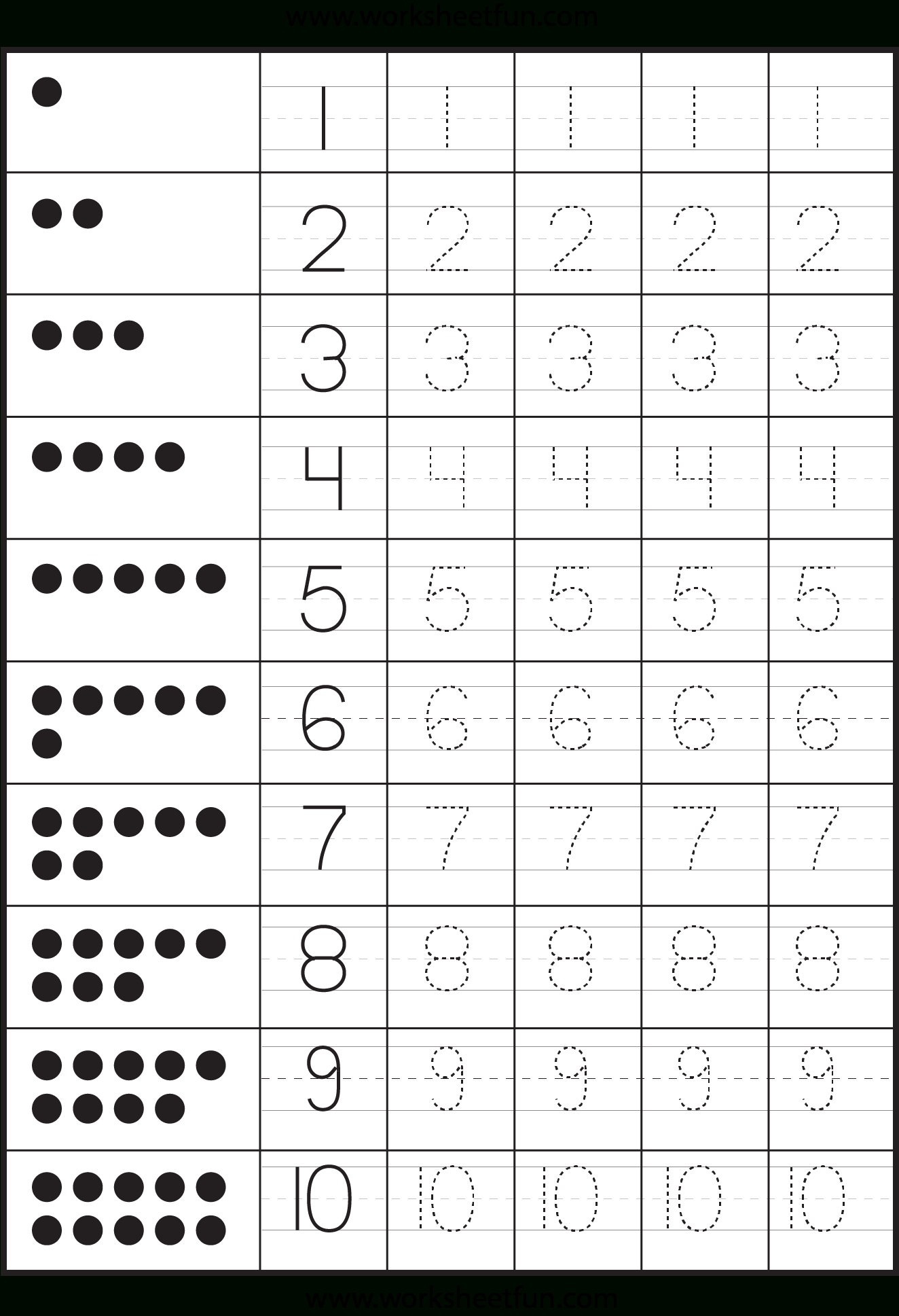 Writing Numbers 1 10 Worksheets For Kindergarten Writing Numbers 1 10 Worksheets For Kindergarten