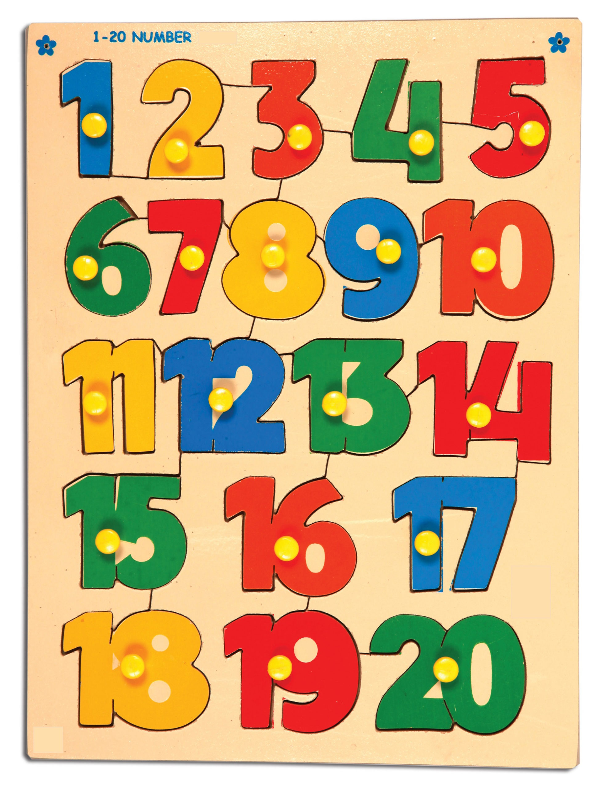 1 20 Number Chart For Children 101 Printable