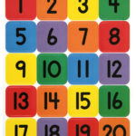 1 20 Number Chart For Preschool Activity Shelter