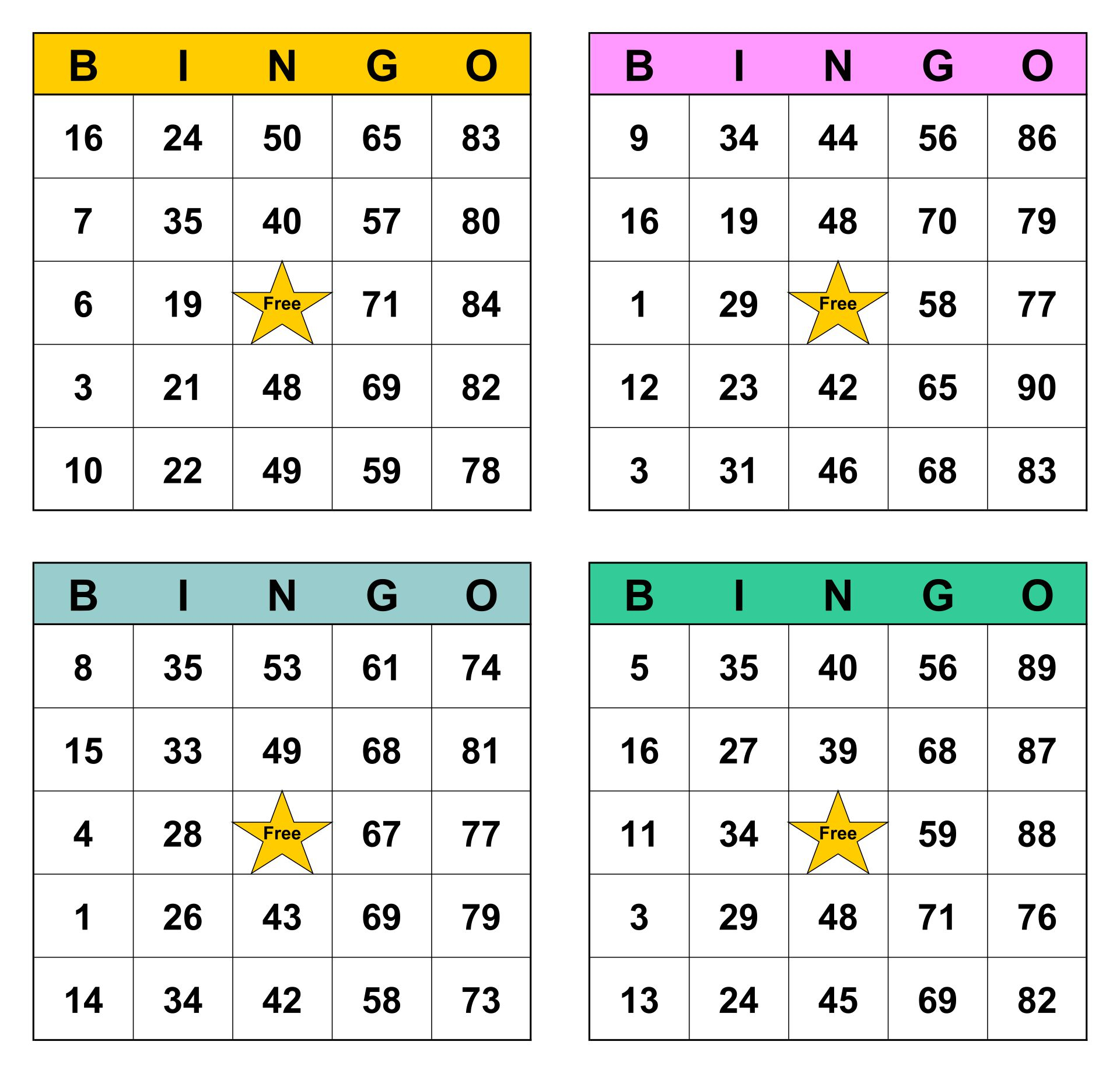 10 Best Free Printable Number Bingo Cards Printablee 10 Best Free Printable Number Bingo Cards Printablee