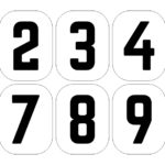 10 Best Large Printable Numbers 0 9 Printablee