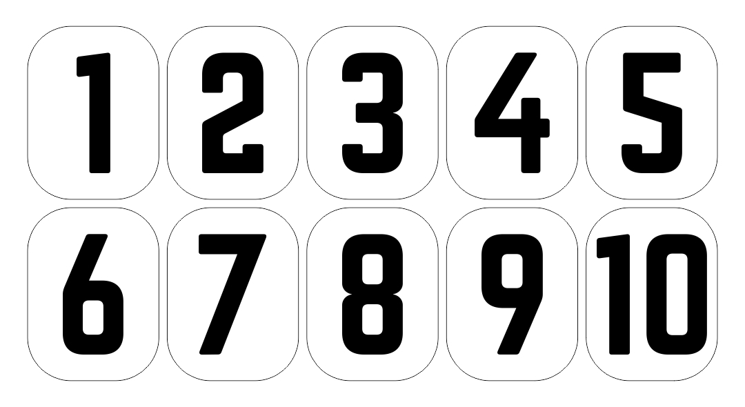 10 Best Large Printable Numbers 0 9 Printablee