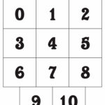 10 Best Printable Number Card 1 10 Printablee