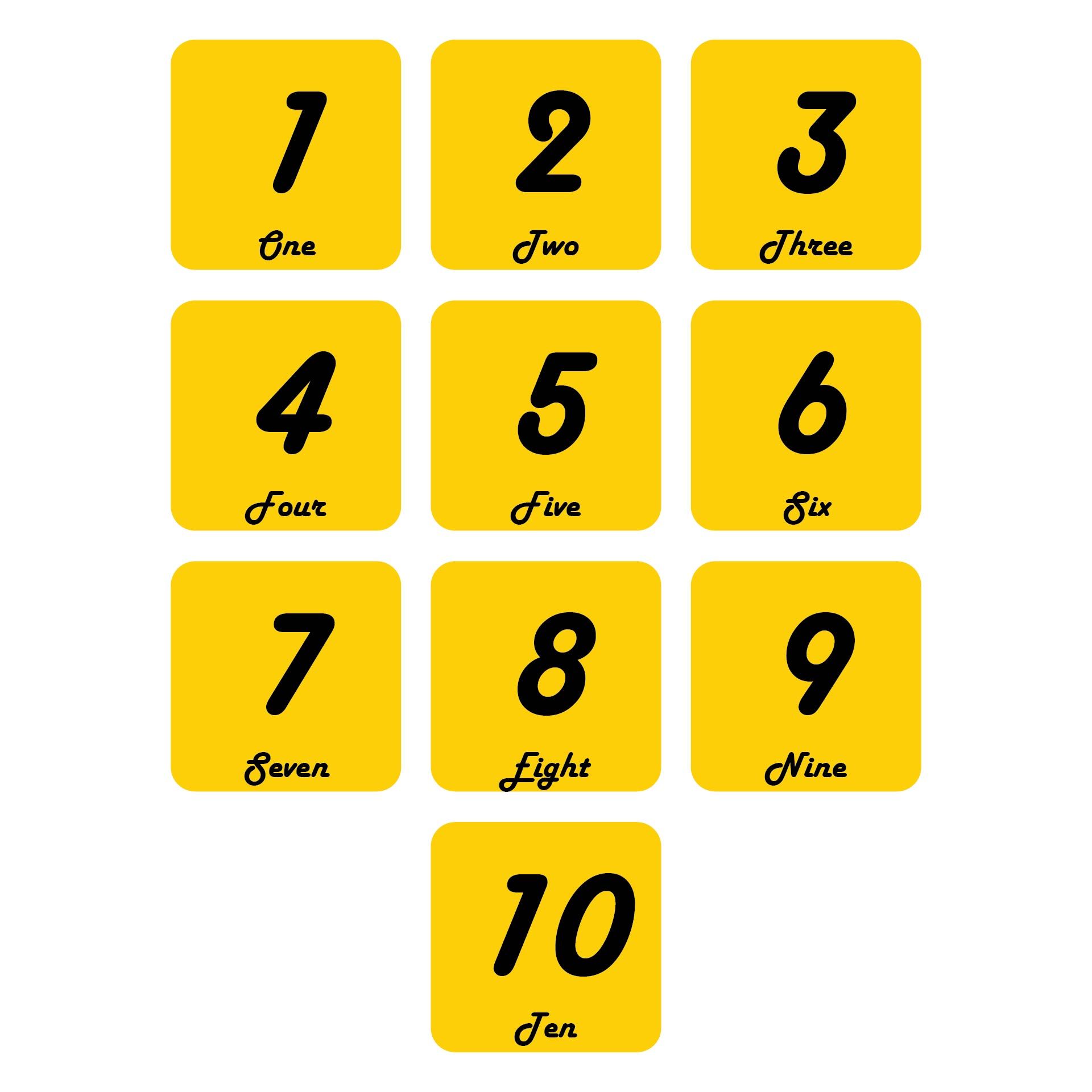 10 Best Printable Very Large Numbers 1 10 Printablee