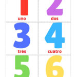 20 Free Numbers 1 20 Flashcards In Spanish PDF Files