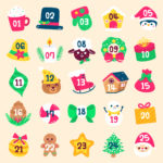 6 Best Free Printable Christmas Numbers 1 To 31