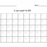 8 Best Printable Number 1 50 Worksheet Printablee