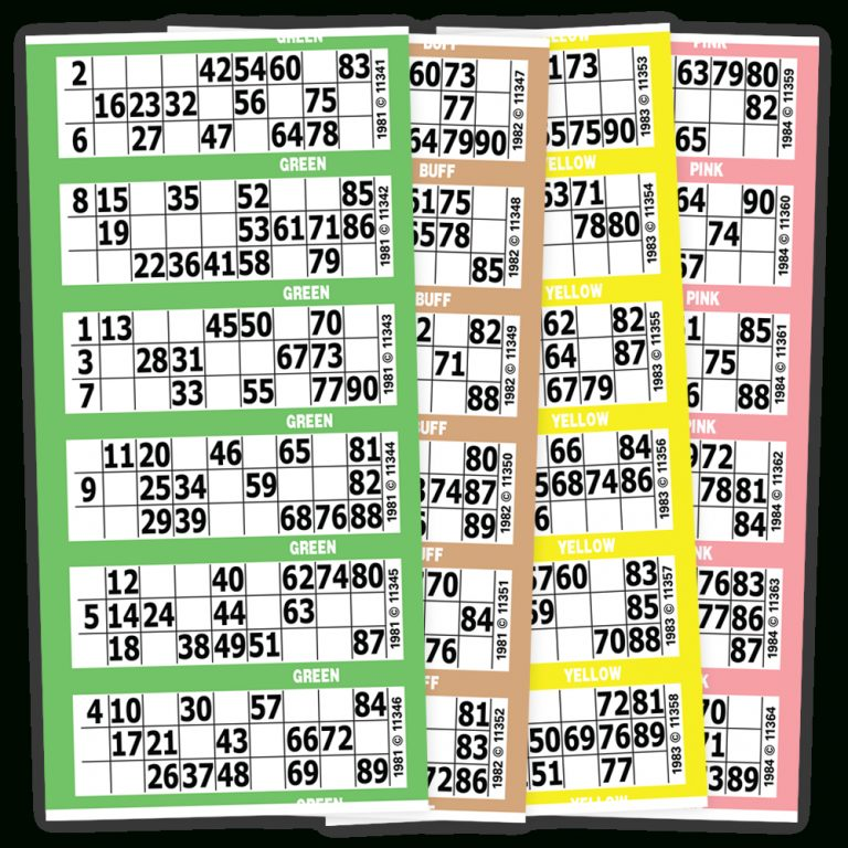 90 Number Bingo Paper Arrow International Printable 90 Number Bingo Paper Arrow International Printable