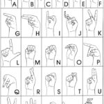 Alphabet And Numbers Mrs Stoneman Sign Language Club