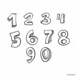 Bubble Numbers 1 10 Printable Gridgit