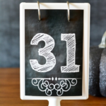 Chalkboard Printable Numbers 1 31 Chalkboard