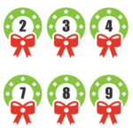 Christmas Wreaths Free Christmas Printables Christmas