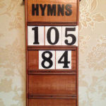 Church Hymn Board With Box Of Numbers Antiques Atlas