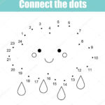 Connect The Dots By Numbers Children Educational Game