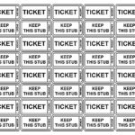 Decisive Printable Raffle Tickets With Numbers Ruby Website