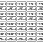 Decisive Printable Raffle Tickets With Numbers Ruby Website
