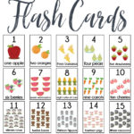 DIY Number Flash Cards FREE Printable Printable Flash