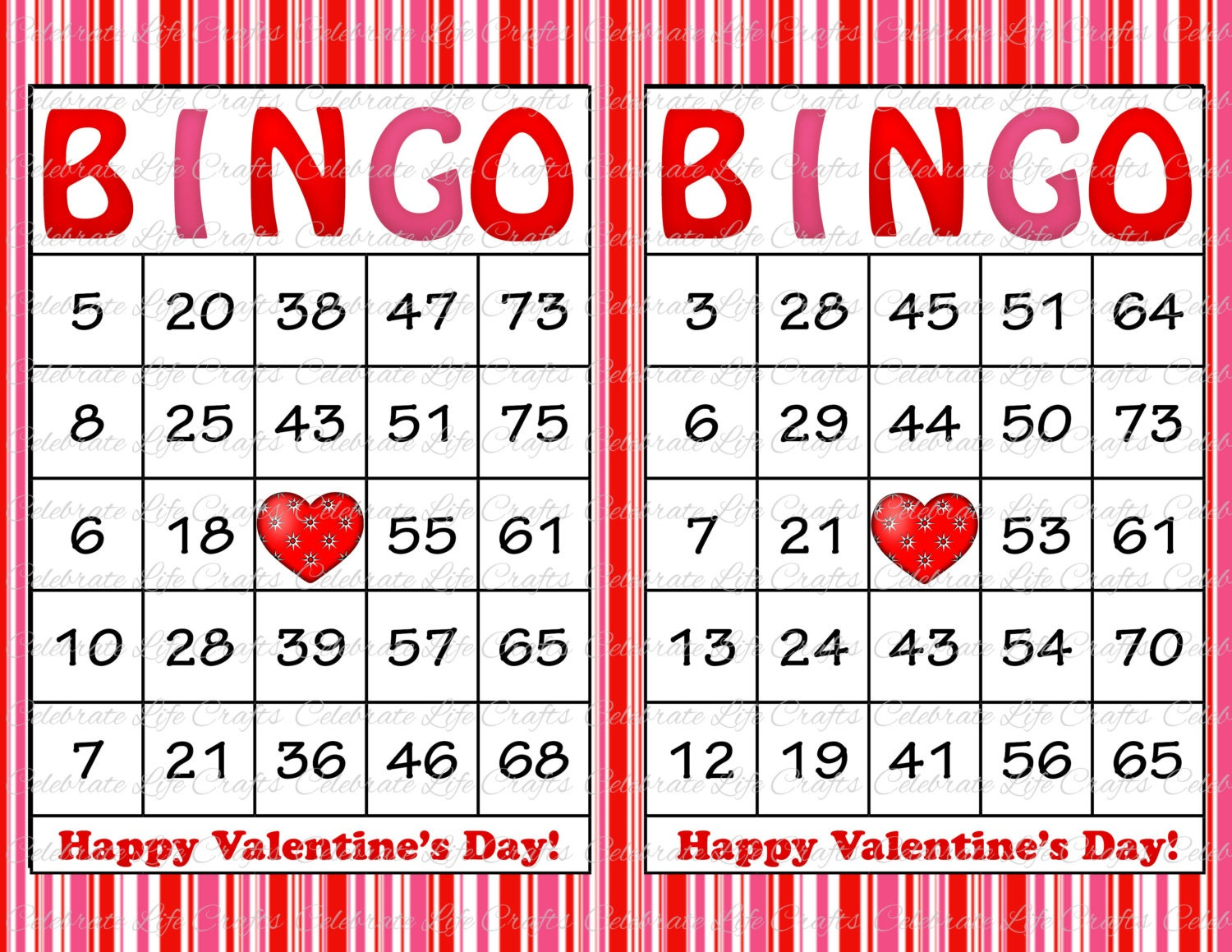 Ergtnobnukebe Printable Valentine Bingo Ergtnobnukebe Printable Valentine Bingo