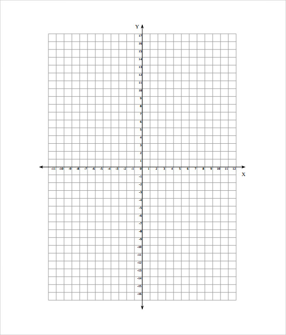 FREE 8 Numbered Graph Paper Templates In PDF