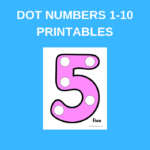 Free Dot Numbers 1 10 Printables