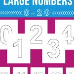 Free Large Printable Numbers 1 20 PDF Learning Numbers