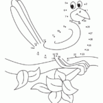 Free Number Coloring Pages 1 Download Free Number