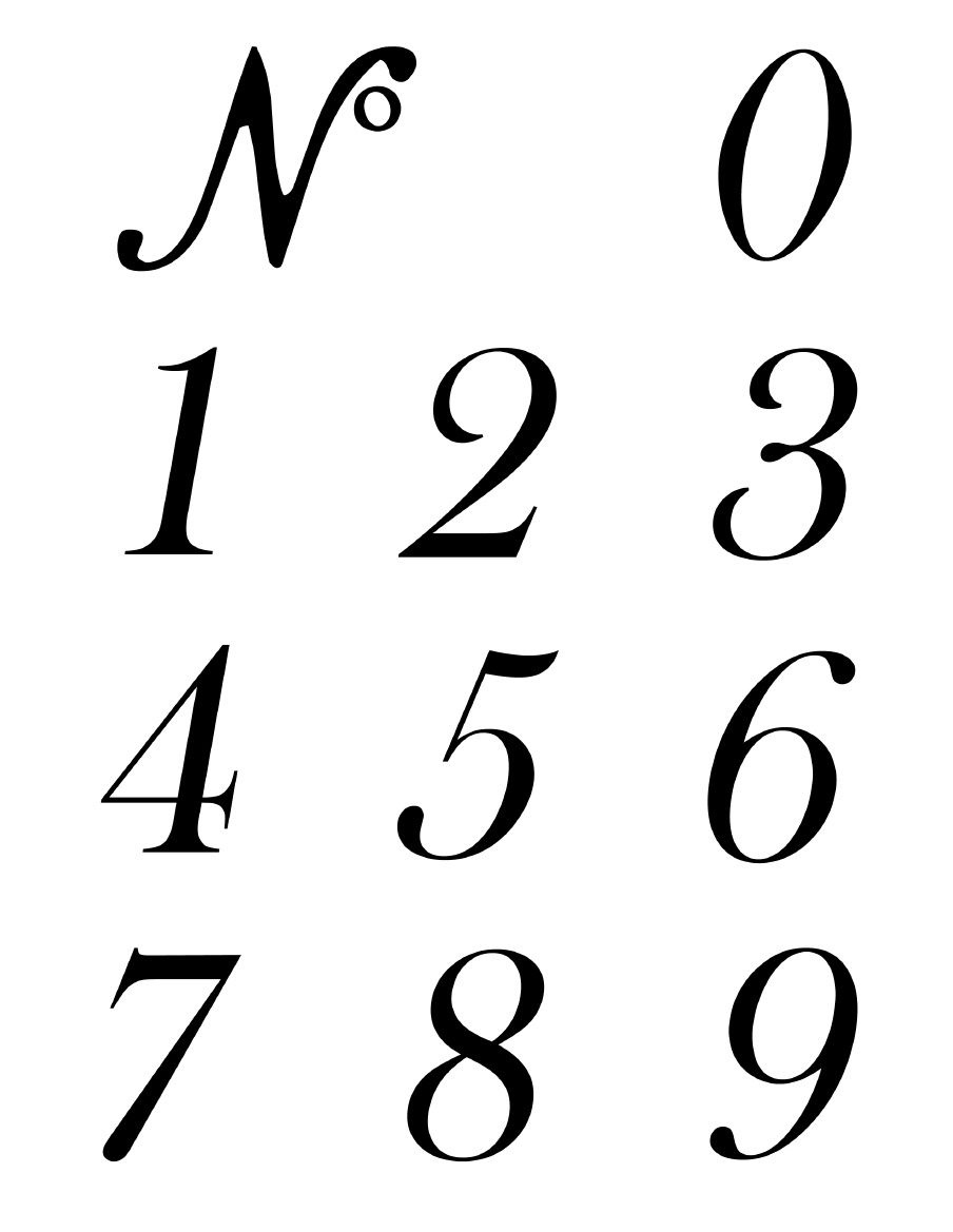 Free Printable Fancy Number Stencils Free Printable Free Printable Fancy Number Stencils Free Printable
