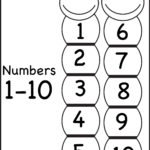 Free Printable Number Chart 1 10 Free Printable