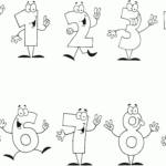 Free Printable Number Coloring Pages For Kids