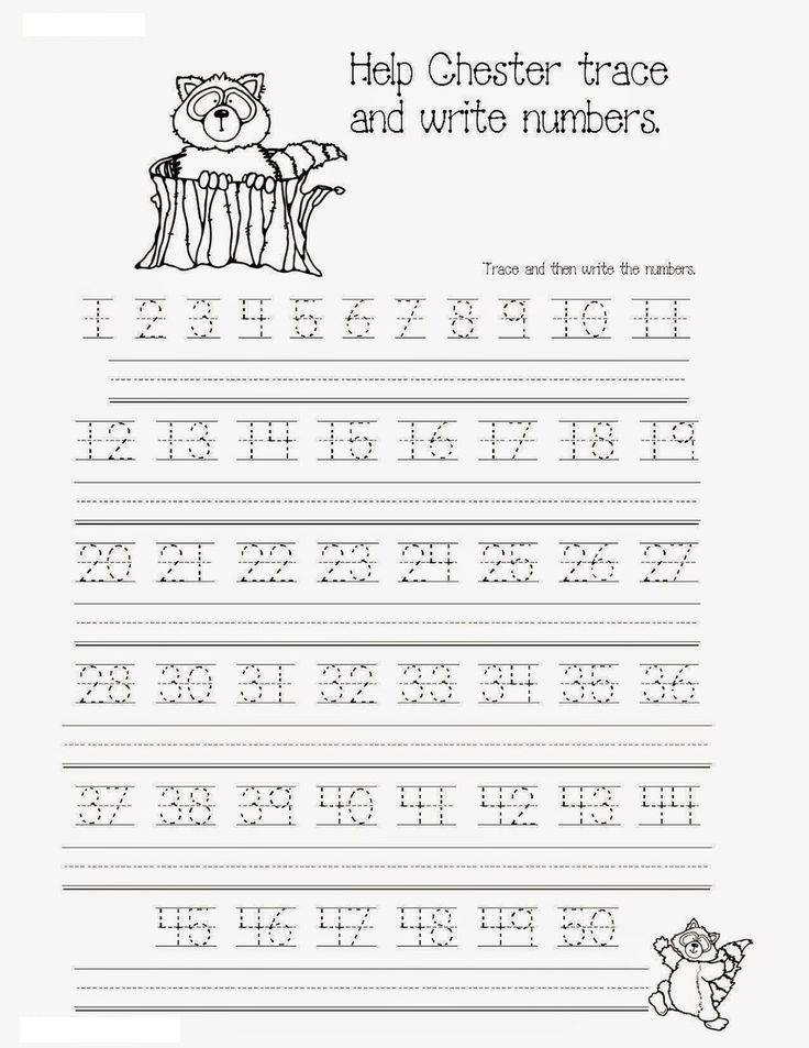 Free Tracing Numbers 1 50 K5 Education Resources The Free Tracing Numbers 1 50 K5 Education Resources The