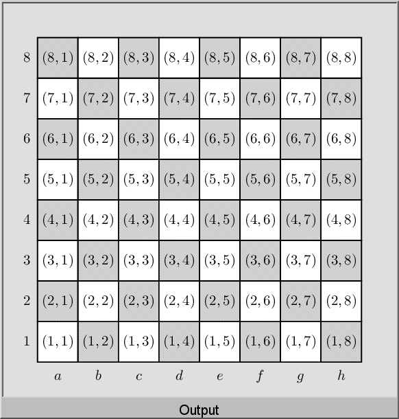 How To Draw A Chessboard With Numbers TeX LaTeX Stack 