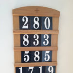 Hymn Numbers Cardboard Or Plastic Rosehill Furnishings